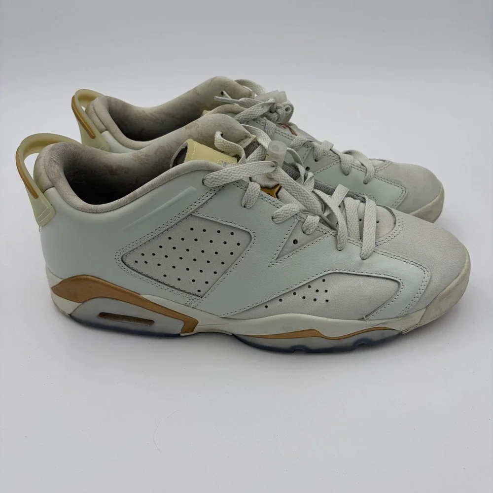 Jordan Air Jordan 6 Low Lunar New Year DH6928-073 White Gold Size 11